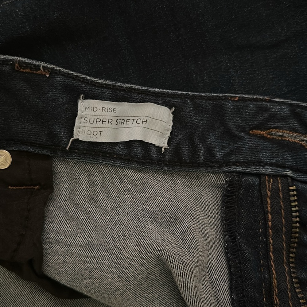 Lane Bryant Mid-Rise Boot Cut Jeans, size 24S, EUC - Picture 4 of 8